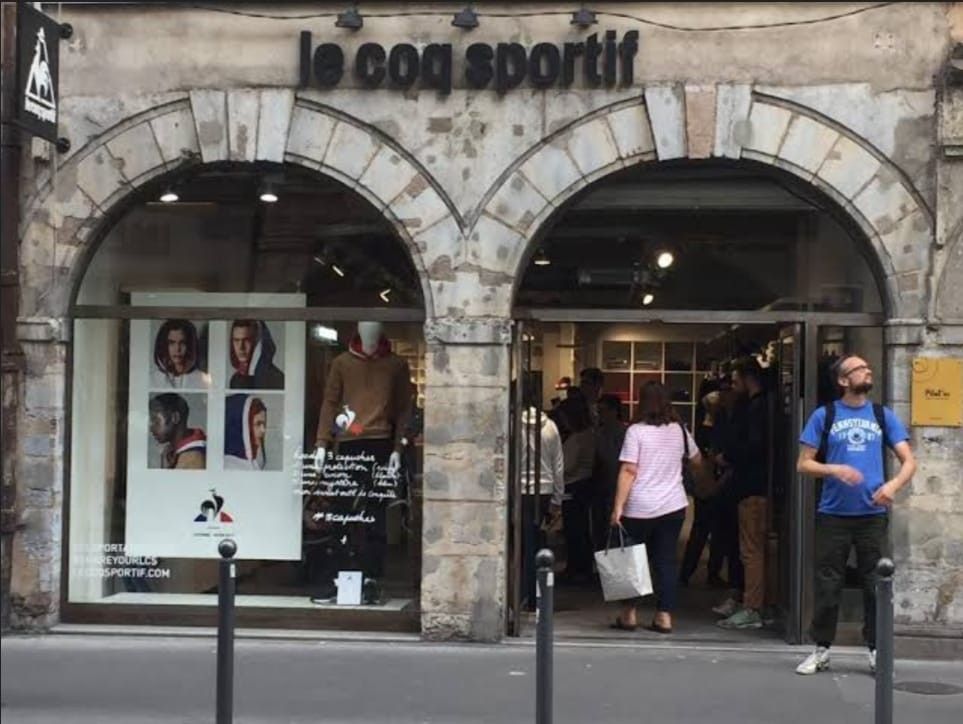 Le coq sportif montmartre hotsell