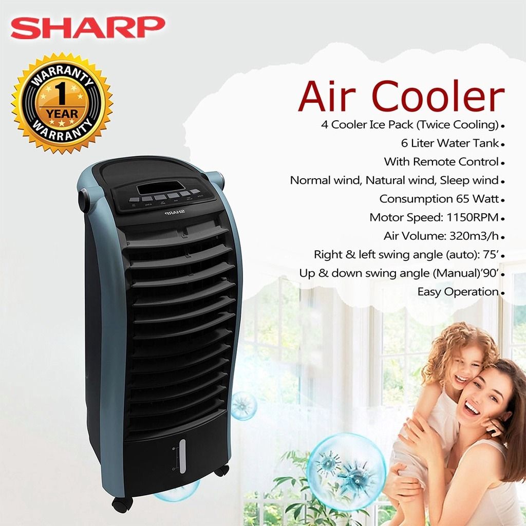 Sharp air cooler pja36tvb outlet manual