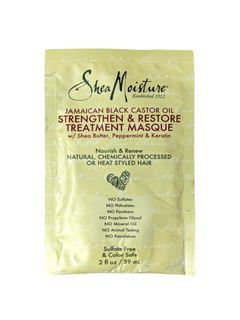 SheaMoisture Jamaican Black Castor Oil Strengthen & Restore Treatment Masque 59mL
