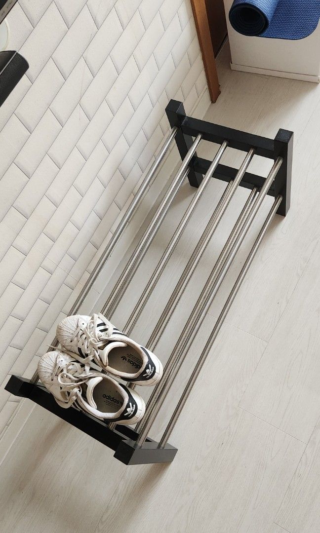 Shoe Rack Ikea Tjusig, Furniture & Home Living, Furniture, Shelves