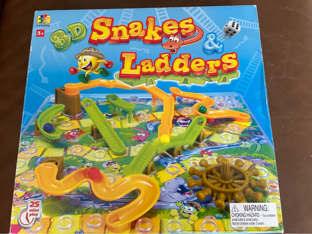 Snakes & ladders, Hobbies & Toys, Toys & Games on Carousell