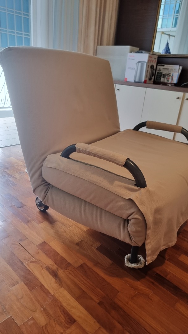 Sofa bed with wheels, Furniture & Home Living, Furniture, Sofas on