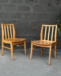 Solid wood chair muji style