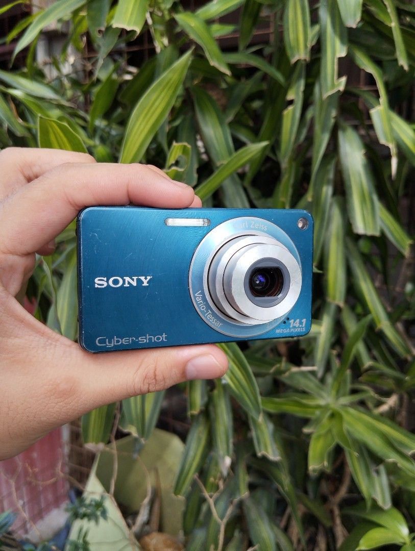 Sony Cyber-shot DSC-W350 – 14,1 MP – Compact Argent – Look Y2K / Années 2010 – Occasion
