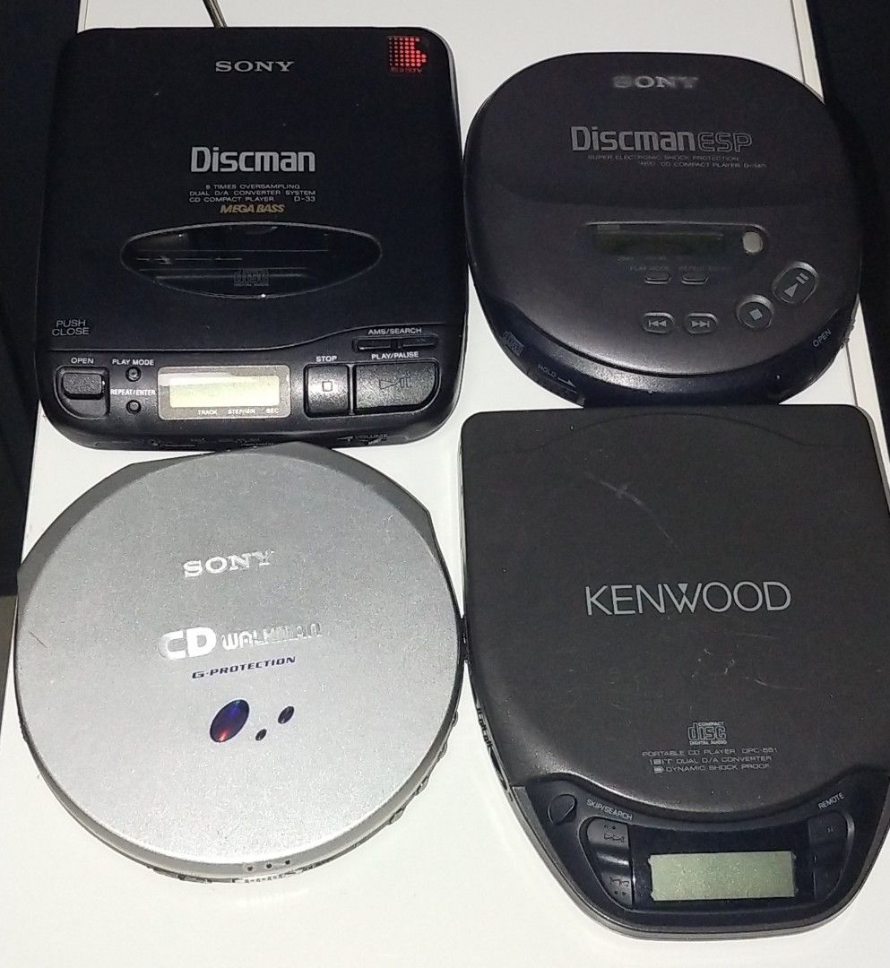 ジャンク】SONY D-101 ディスクマン ポータブルCDプレーヤー Discman ほぼ未使用 - オーディオ機器