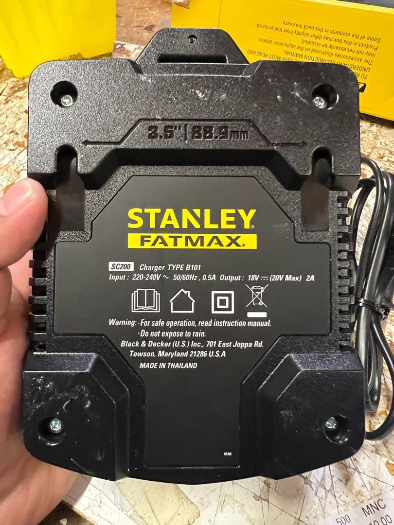 Stanley Fatmax Charger Furniture Home Living Home Improvement