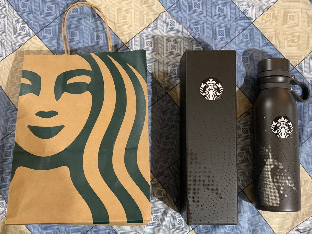 Starbucks 2024 Ebony Stainless Steel Tumbler, Furniture & Home Living