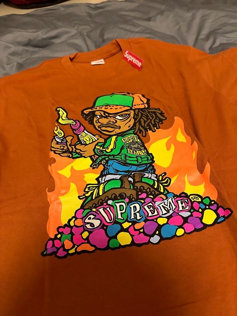 Supreme Molotov Kid Tee Rust Carousell