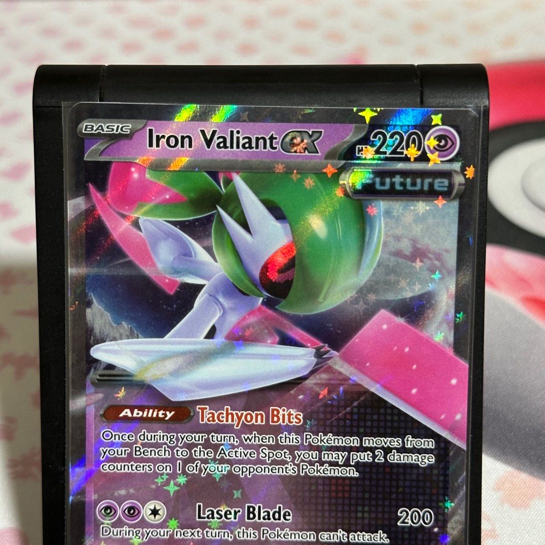 TCG POKEMON - Iron Valiant ex - 089/182 - Ultra Rare Paradox Rift