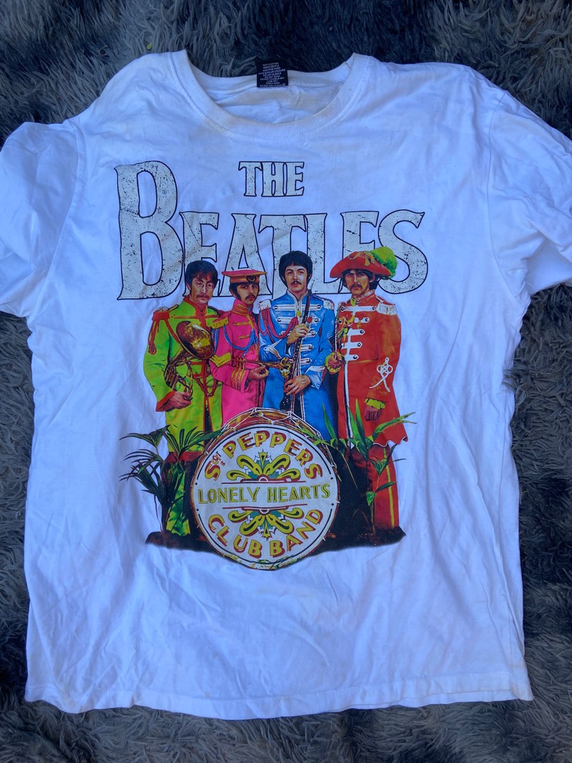 The Beatles, Men's Fashion, Tops & Sets, Tshirts & Polo Shirts On Carousell