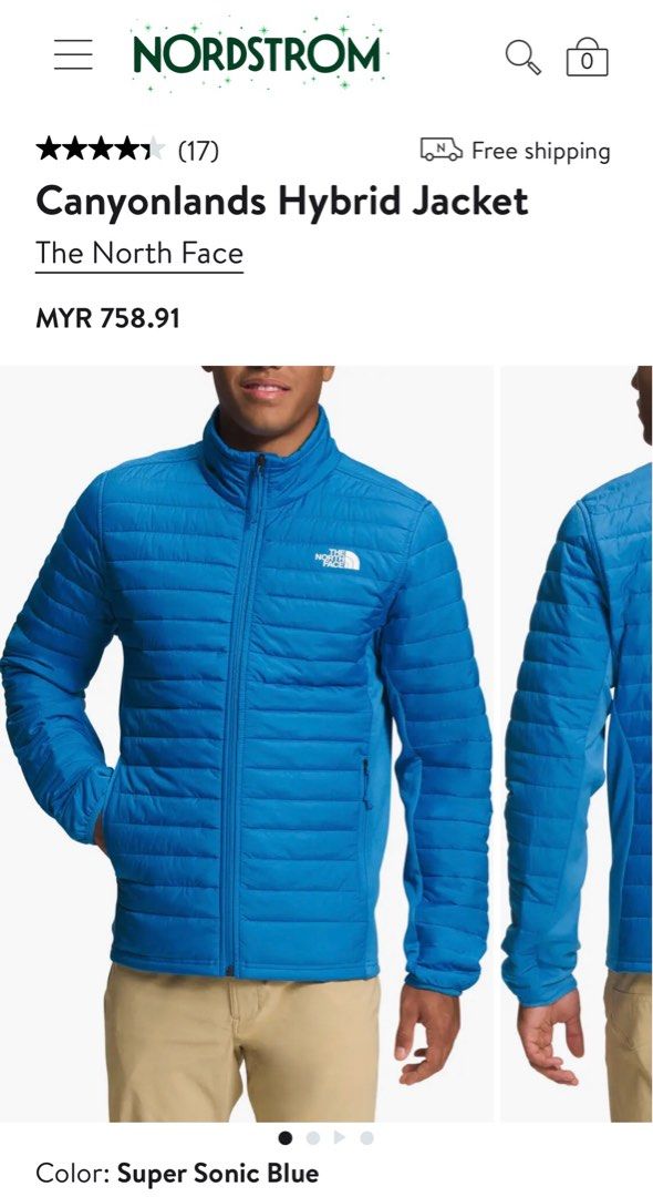 The North Face Canyonlands Hybrid Jacket Men's Clearance