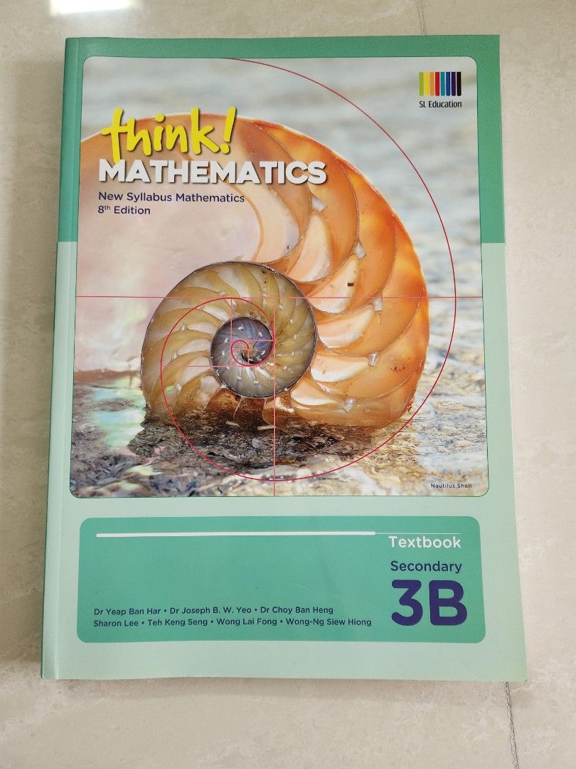 Think mathematics 3b textbook hobbies toys books magazines