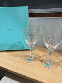 Tiffany & Co. Wine Glass Goblet Set