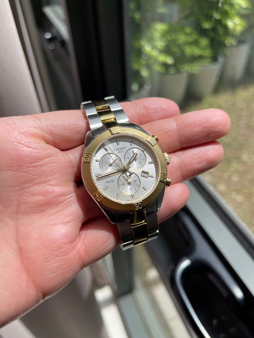 Tissot discount gold chronograph