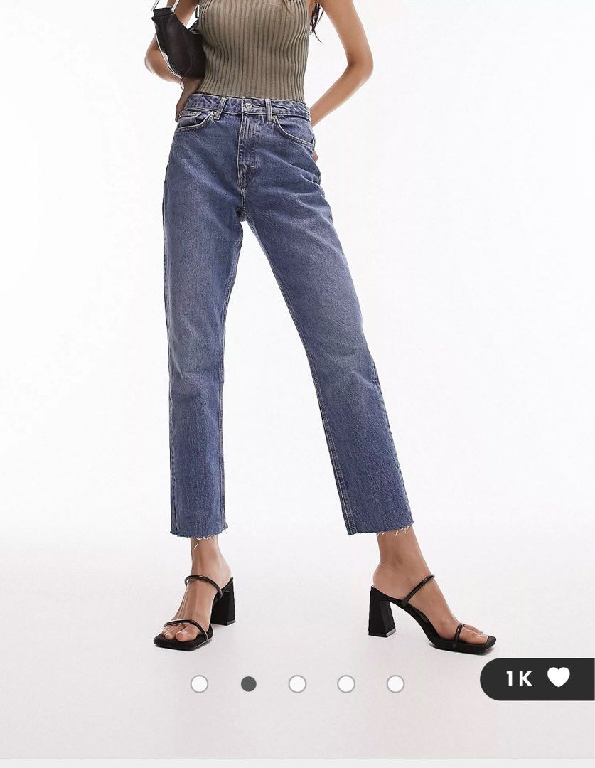 Topshop mid rise jeans discount