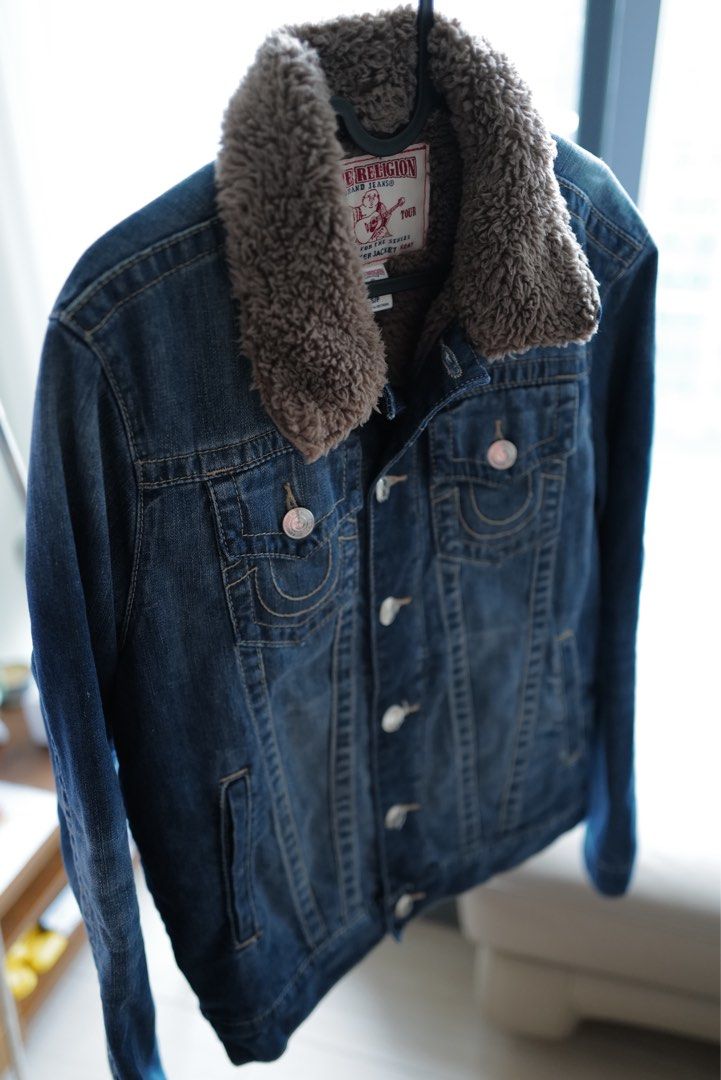 True religion sherpa trucker jacket new arrivals