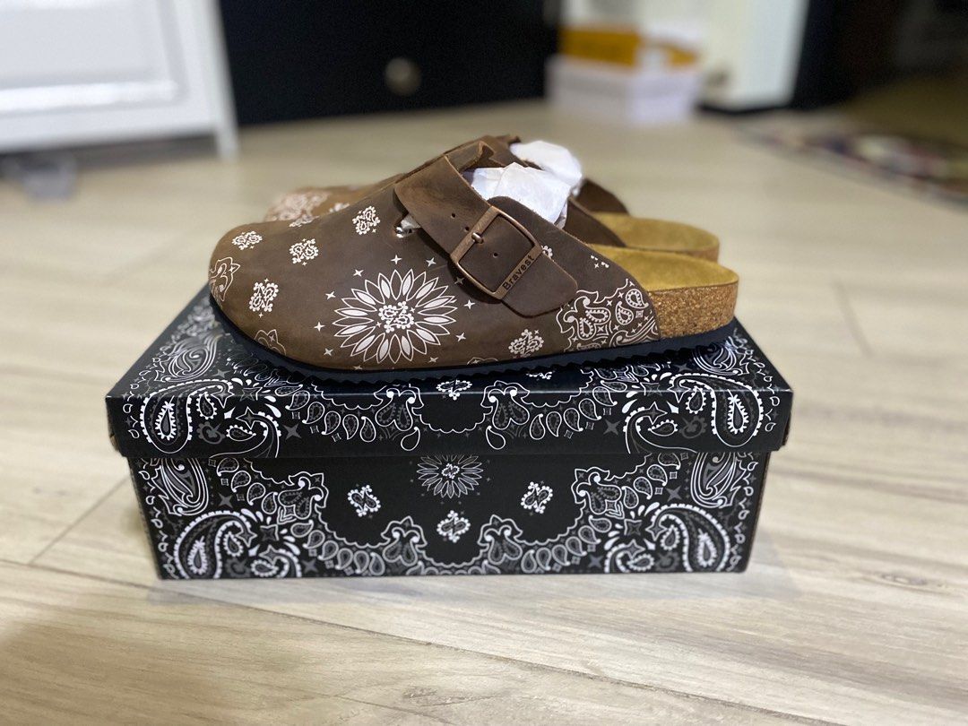 Bravest Studios, Shoes, Bravest Studios Mocha Paisley London Mule Size 9  Brand New