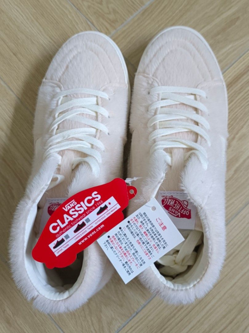 Van furry shoe light Pink