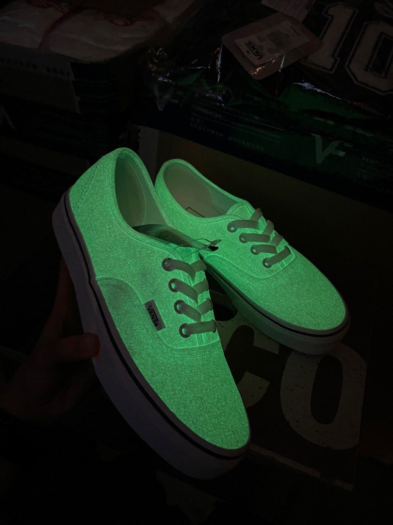 VANS AUTHENTIC COLOR THEORY GLOW IN THE DARK Men s Fashion