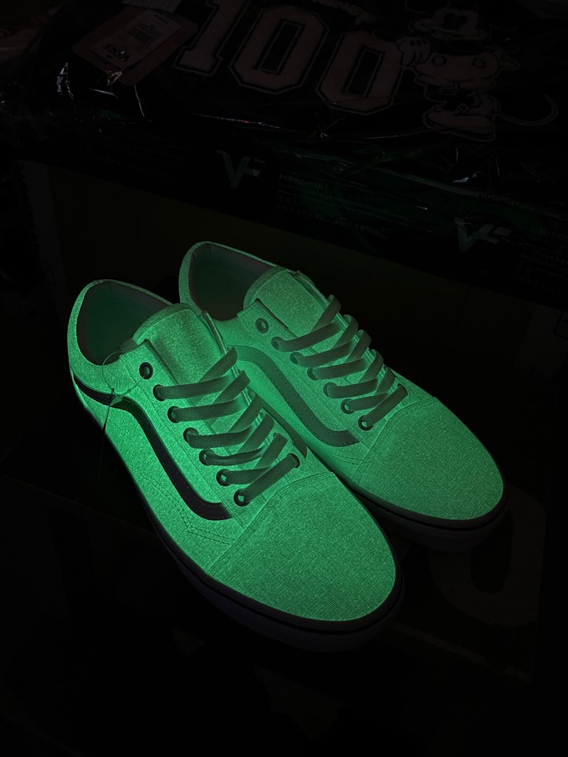 VANS OLD SKOOL COLOR THEORY GLOW IN THE DARK