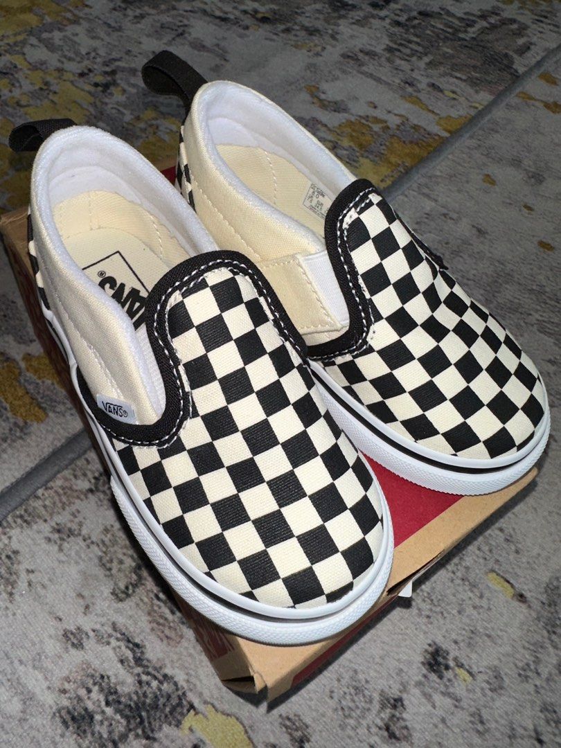 Infant vans checkerboard on sale