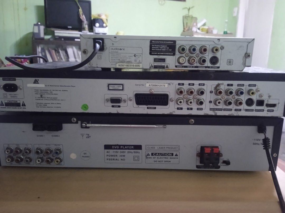 vcd player for sale (Category: Entertainment Systems & Smart Home Devices) located in Manila. Submitted by rionava (Listing ID 1267948517, Image 2). Description: For sale dvd player all in as is for details just contact the seller for pick up only Rush sale serious and interested parties only will entertained..