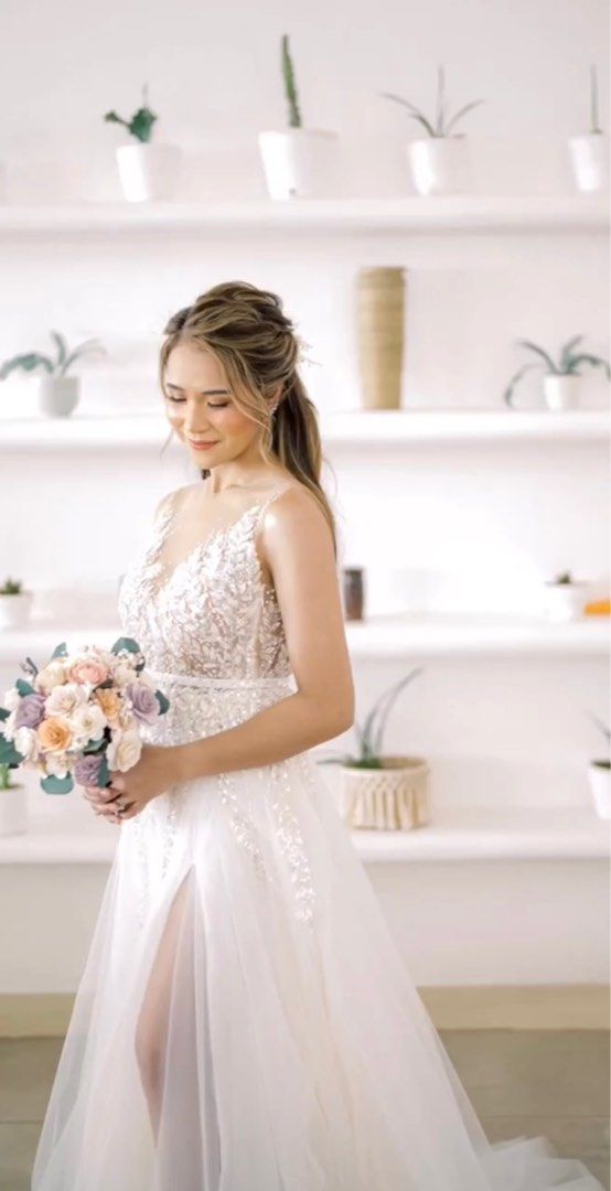 Vee Tan Wedding Gown Women s Fashion Dresses Sets Evening