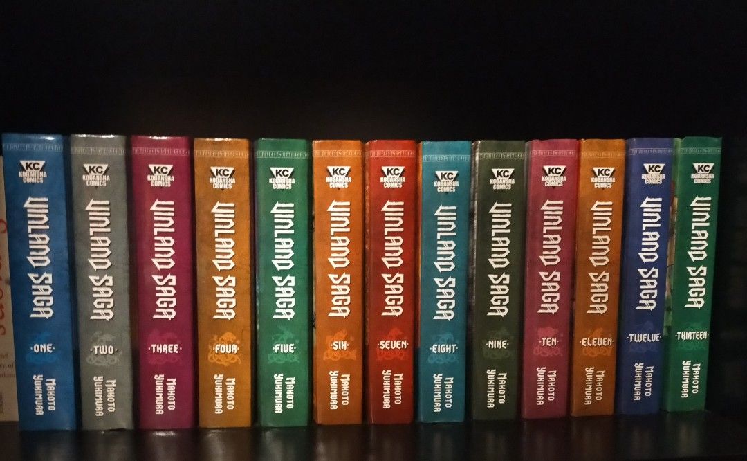 Vinland Saga Volume 1-13 Complete Manga English Hardcover Set