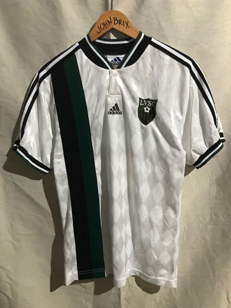 Vintage Adidas Football Jersey, Men's Fashion, Tops & Sets, Tshirts & Polo Shirts on Carousell