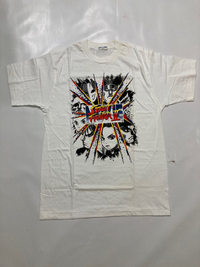 Vintage Capcom 91/93 Street Fighter t shirt, Men's Fashion, Tops & Sets ...
