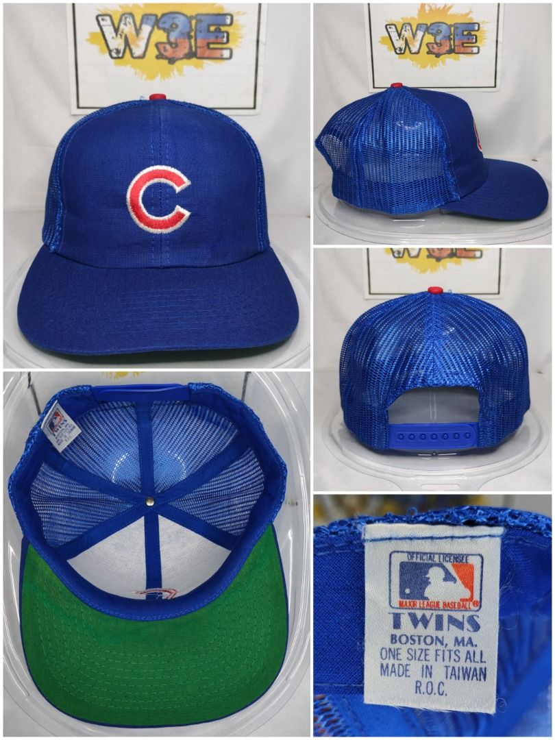 VINTAGE CHICAGO CUBS TRUCKER SNAPBACK - TWINS (Category: Caps & Hats) located in Las Pinas. Submitted by w3e_ph_shop (Listing ID 1268065392, Image 1). Description: .