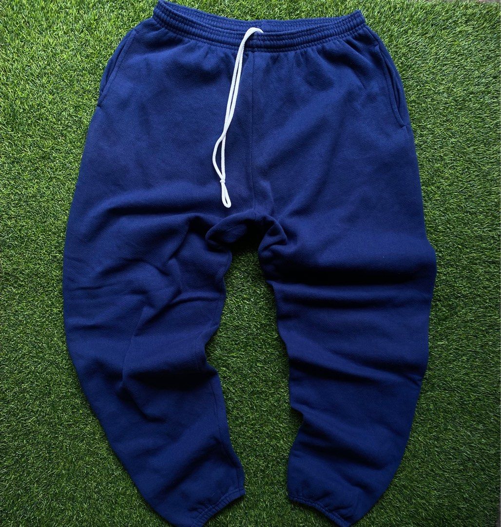 Vintage Lee Navy Sweatpants Men s Fashion Bottoms Joggers on