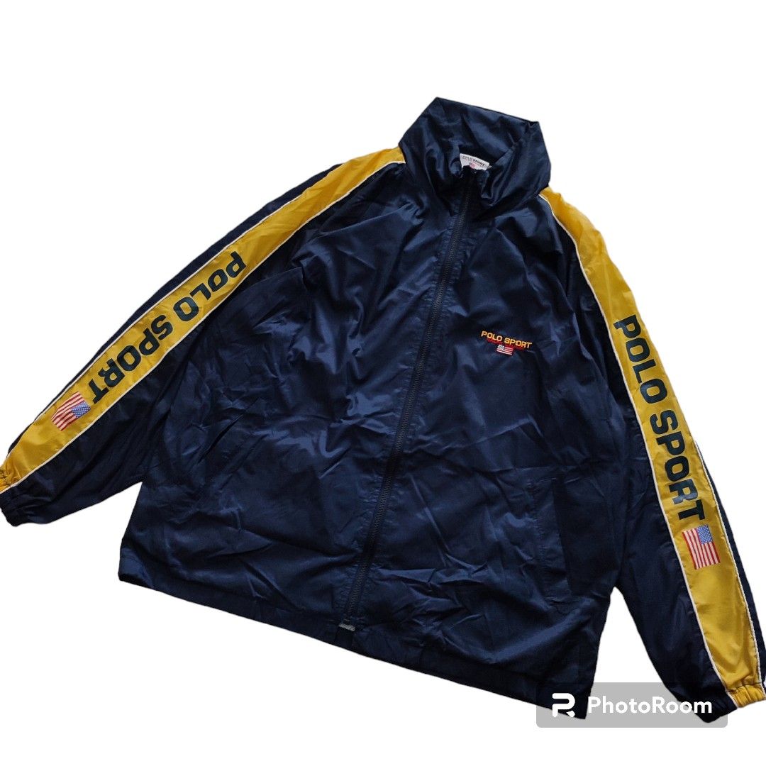 Vintage polo sport jacket hotsell