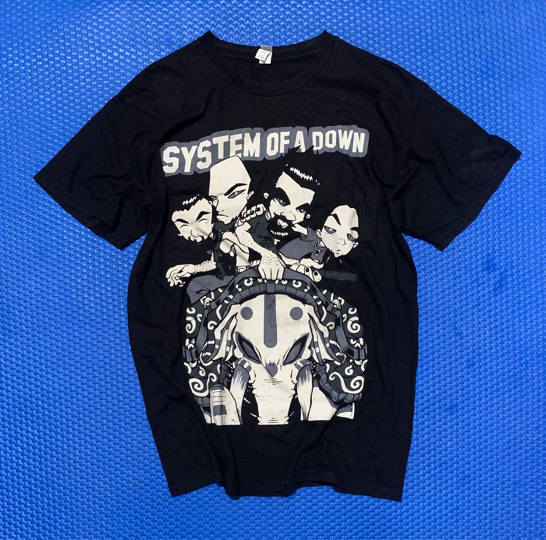 Vintage SYSTEM OF A DOWN shirt, Men's Fashion, Tops & Sets, Tshirts ...