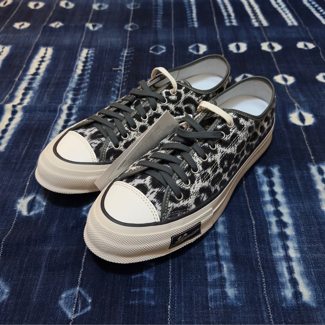 VISVIM 23SS SKAGWAY LO LEOPARD GREY 8, 名牌, 鞋及波鞋 - Carousell