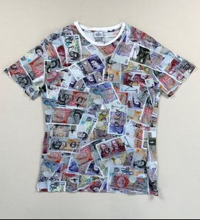 Vivienne Westwood man Pound All over print shirt