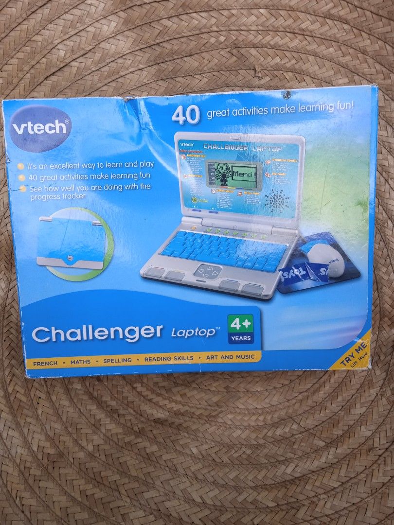 Vtech Challenger Laptop Babies Kids Infant Playtime on Carousell