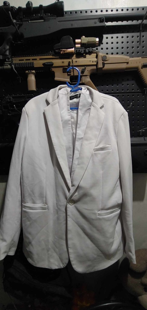 White Suit, Vest and Pants Set, Men's Fashion, Coats, Jackets and