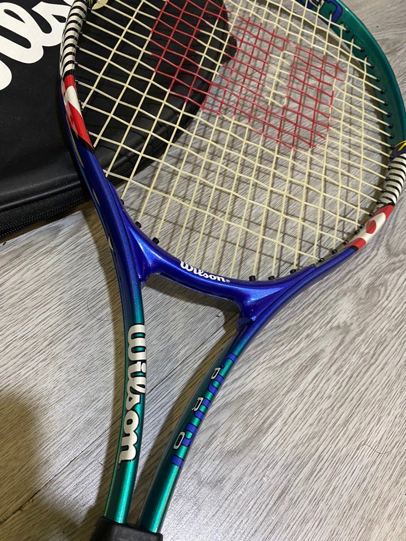 Wilson Tennis Racket Court Pro, Sports Equipment, Sports & Games ...