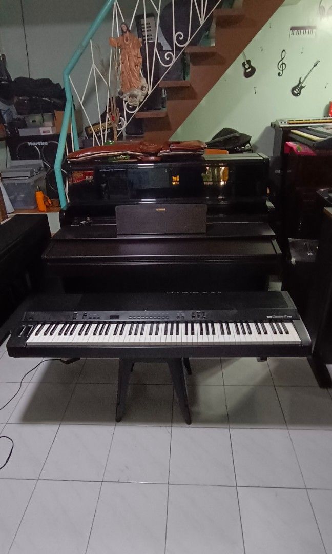 Yamaha clavinova pfp100 digital keyboard piano (Category: Musical Instruments) located in Paranaque City. Submitted by yourhonorvoy (Listing ID 1267965791, Image 1). Description: Yamaha pfp100 digital piano 18k only 100 volts With transformer With minor scratches only 👍No issue sa tunog at touch 💪Mabigat lang Ang unit( steel frame) 👍Payment thru cash, bank transfer, gcash or in any remittance center 🚚We do shipping👍via lalamove,speedy, tokto