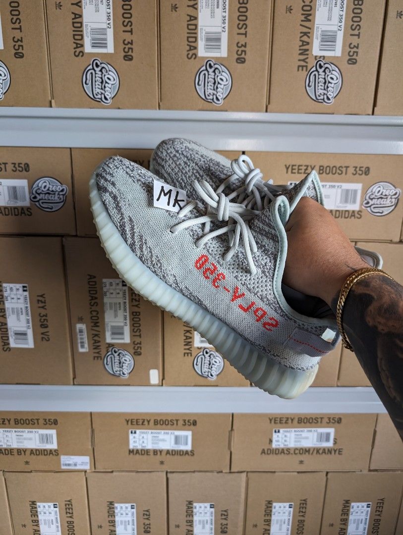 yeezy blue tint size 9