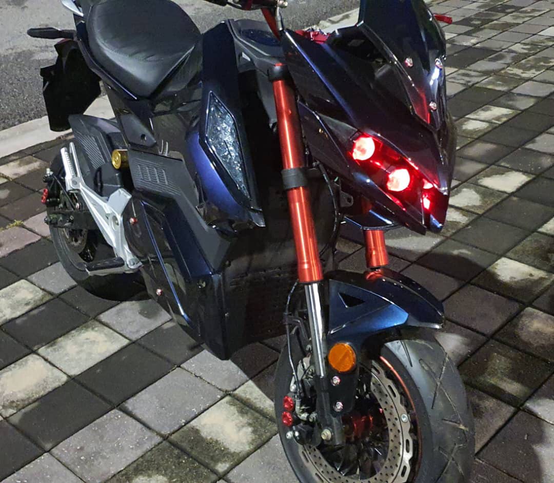 Z6 Electric Motorcycle 96v, Motorbikes on Carousell