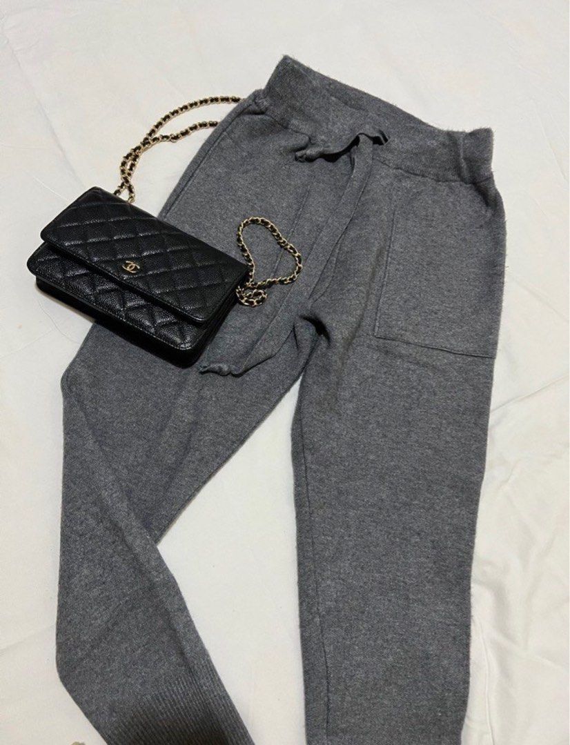 Zara knit pants joggers Women s Fashion Bottoms Other Bottoms