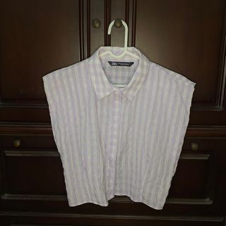 ZARA Lilac Tartan Shirt