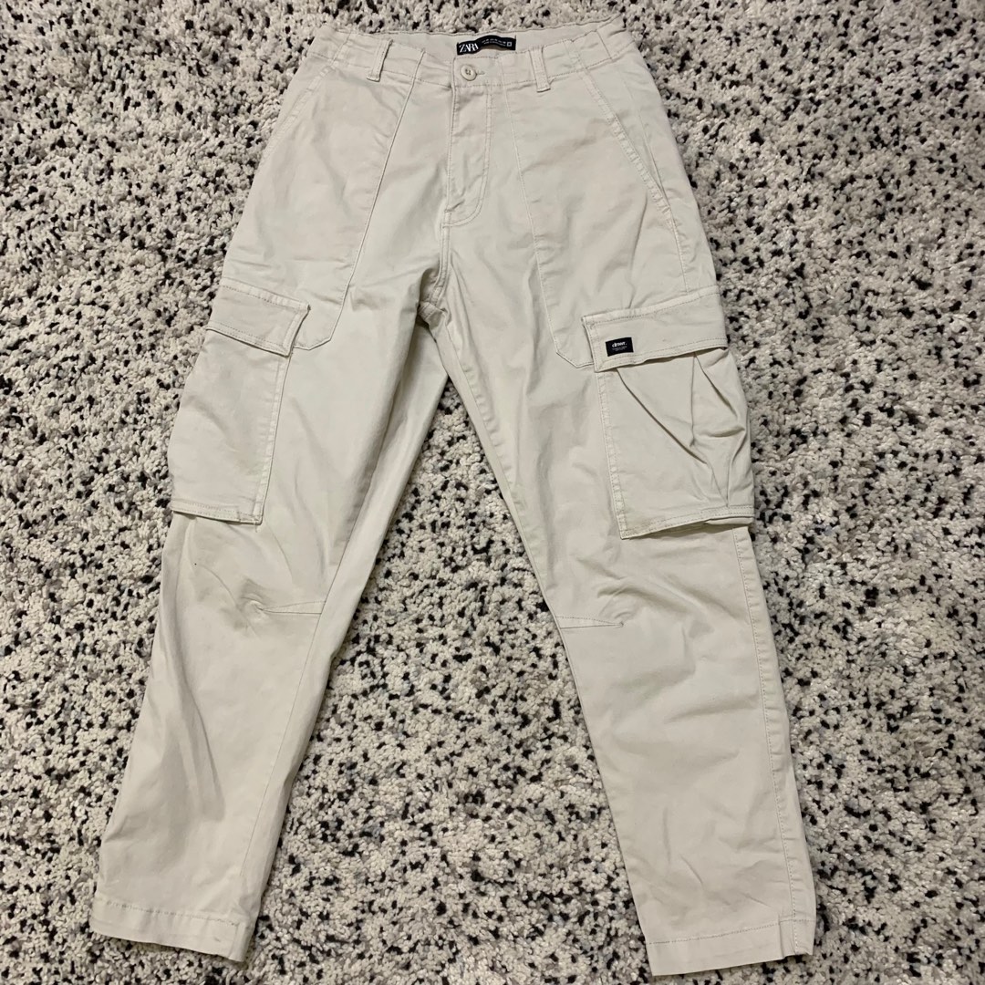 Cargo pants zara man store