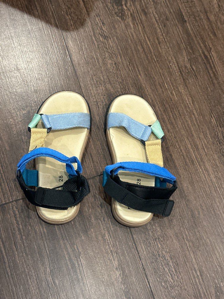 Zara hot sale multicolor sandals