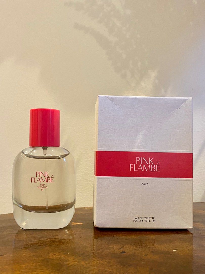  ZARA PINK FLAMBÉ EDT 30 ML (1.0 FL. OZ) : Beauty & Personal  Care