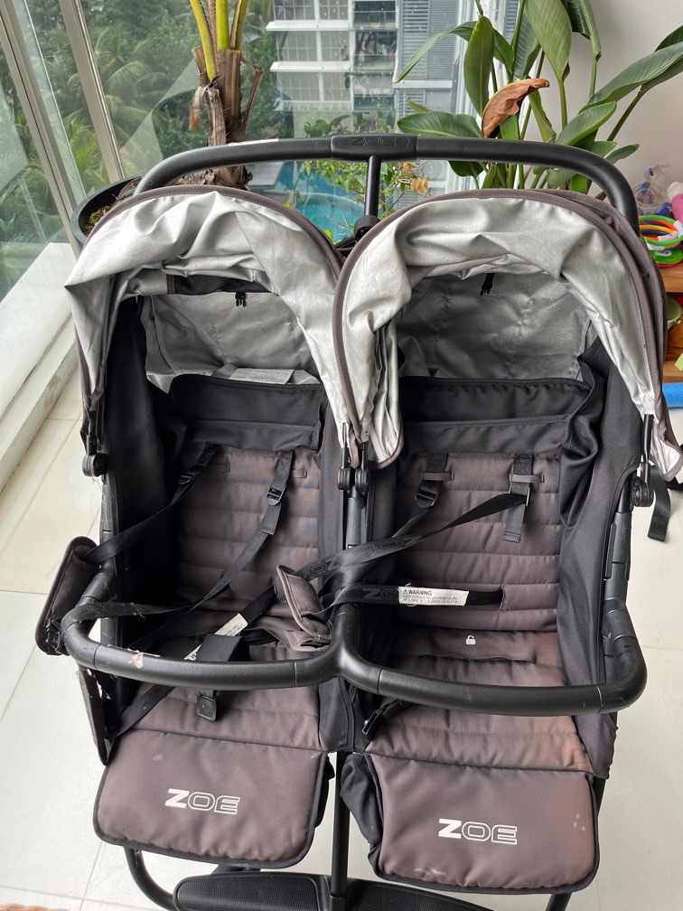 Zoe double stroller, Babies & Kids, Going Out, Strollers on Carousell