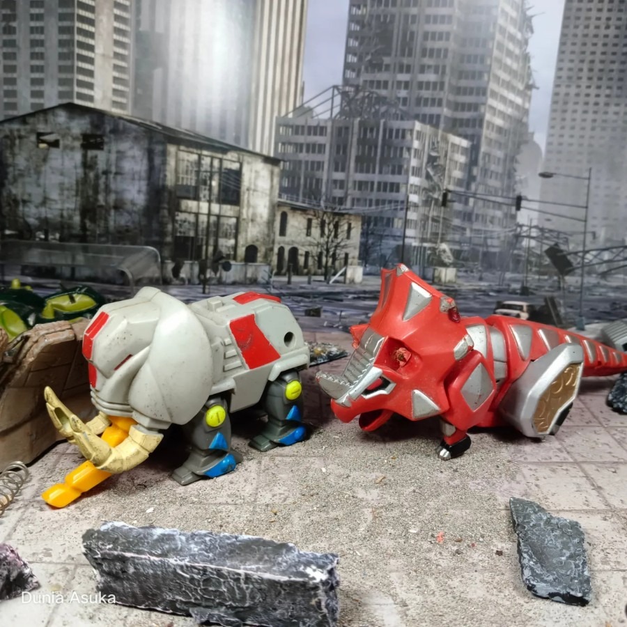 Zord no marking power ranger Dino Thunder Abaren Oh bonus ronot mamoth ...