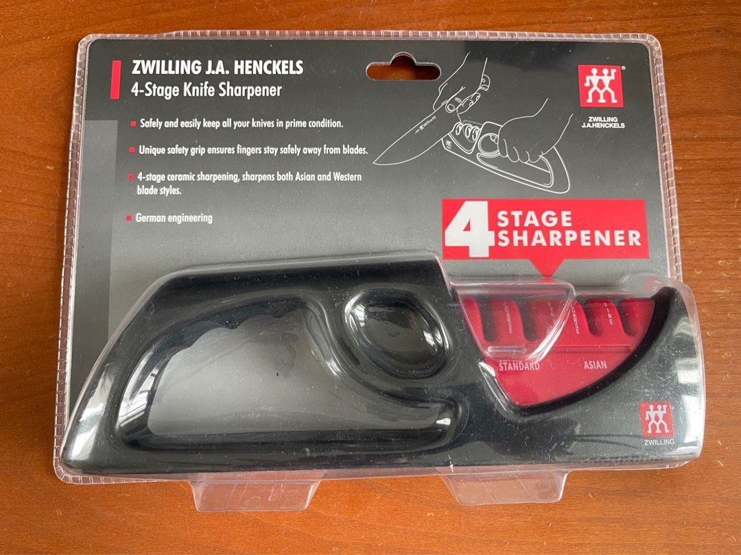 Zwilling J.A. Henckels 4Stage Knife Sharpener, Furniture & Home Living